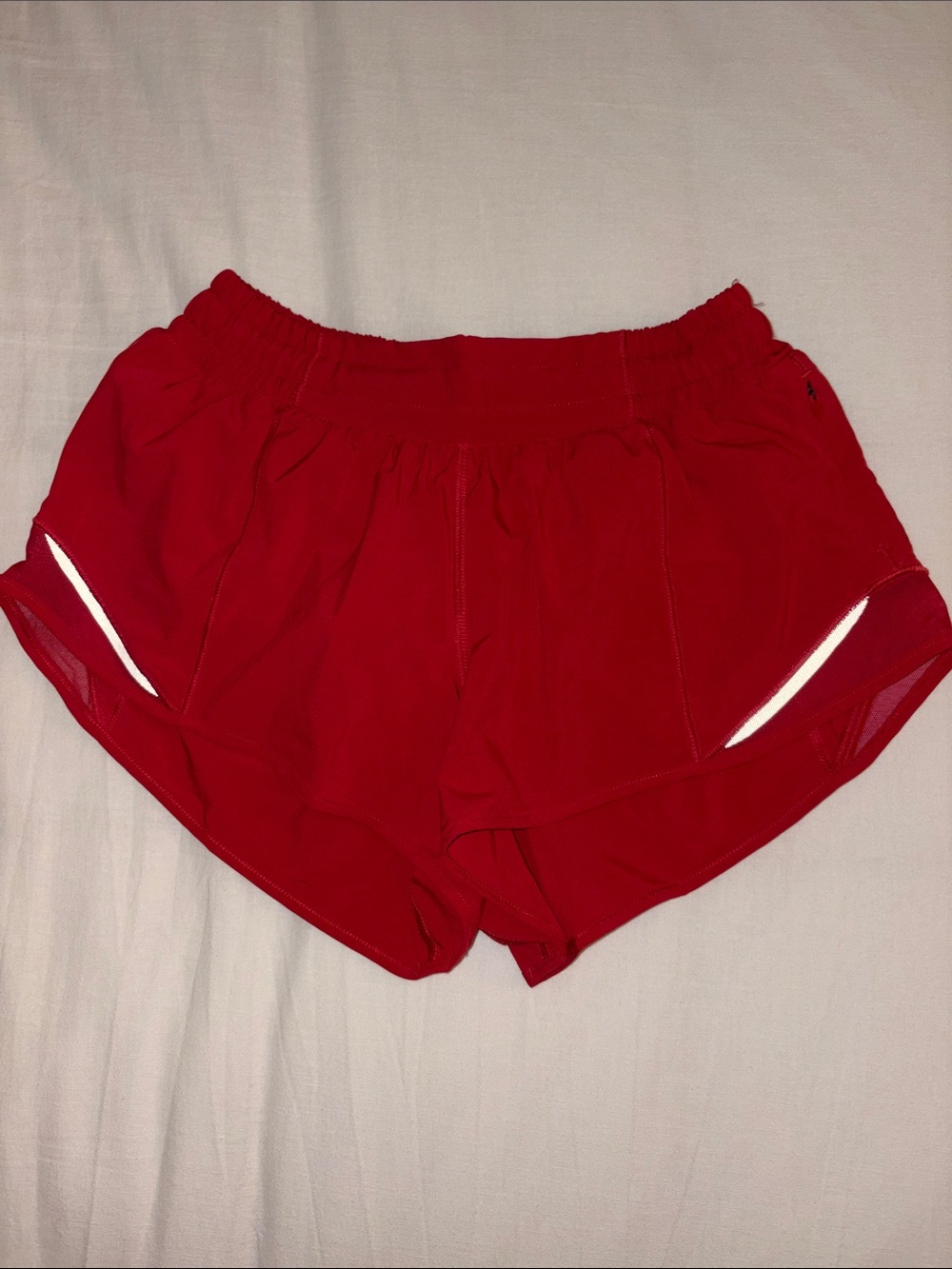 lululemon athletica Women’s Vibrant Red Athletic Shorts
